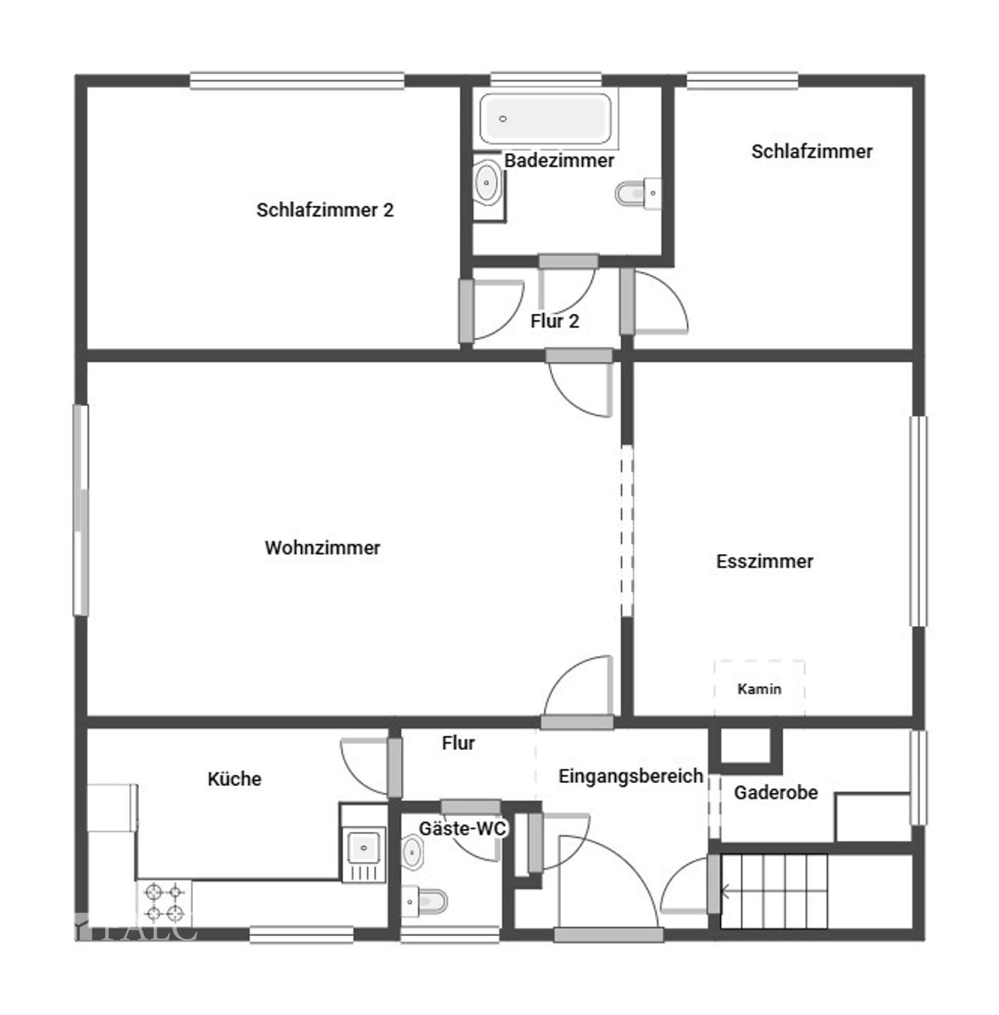 1. Etage